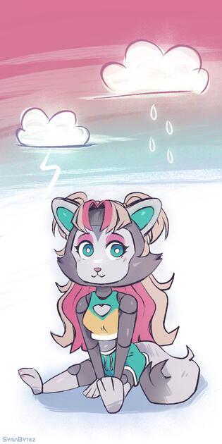 Syna the Wolf Wallpaper Syna the Wolf Wallpaper