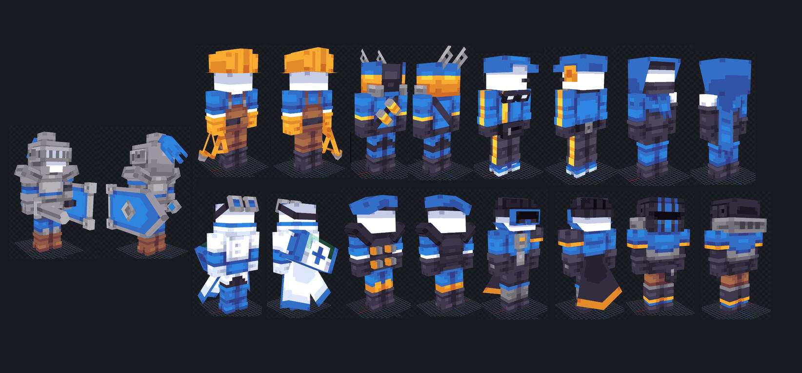 SLAM Skins Showcase (Models by Hecco)