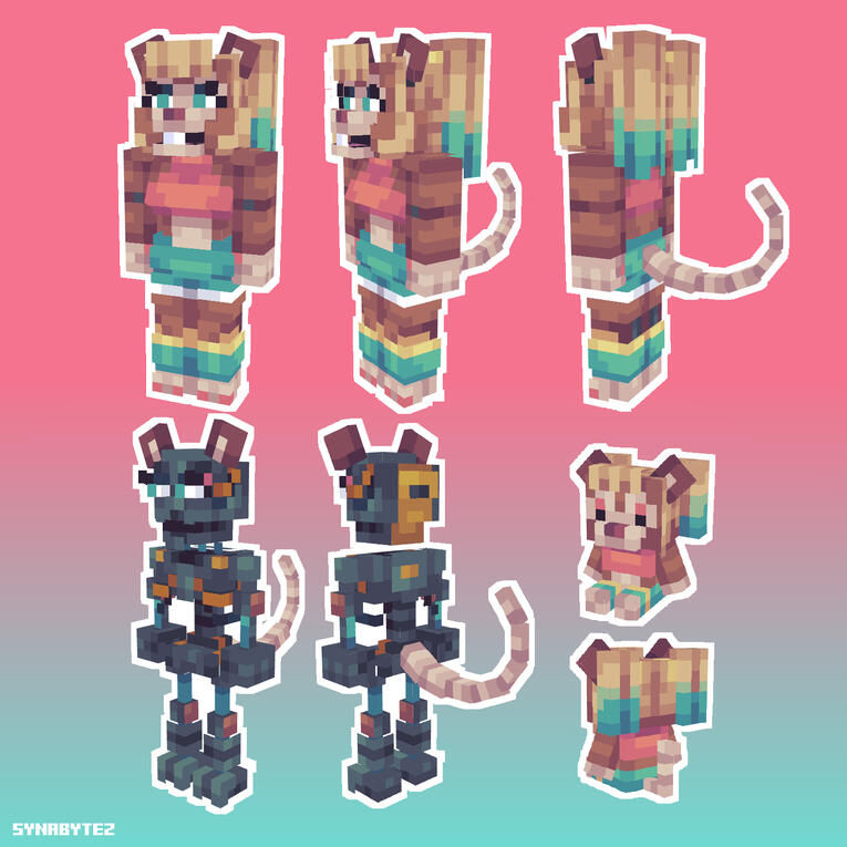 Becca the Rat Figura Avatar (FNAF OC)