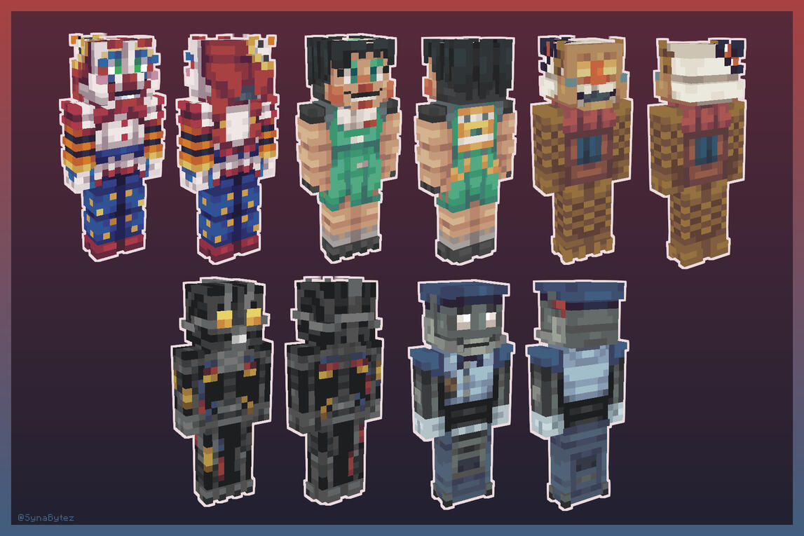 FNAF: Secret of the Mimic Skins